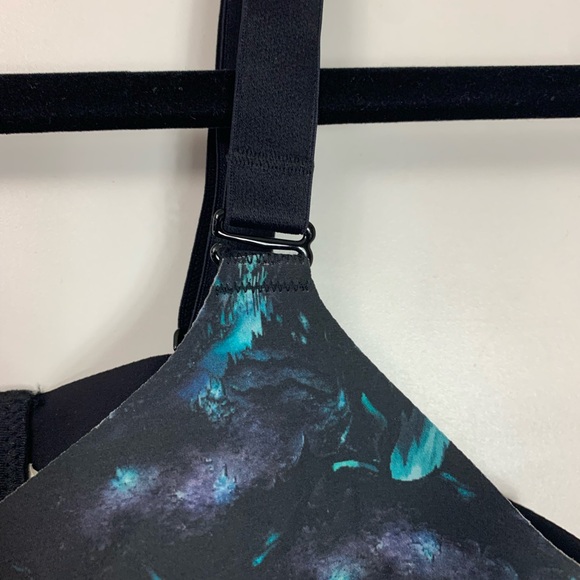 Knix Evolution Bra Size 6 Comfort Wireless Adjustable Abstract Artsy Lightweight - Picture 6 of 16